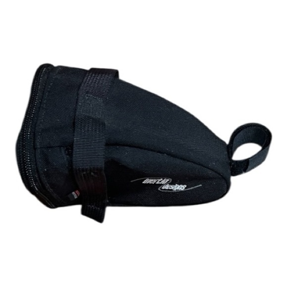 Whitetail Bicycles Black Bike Saddle Bag Reflective Waterproof Cycling Gear - Picture 3 of 6